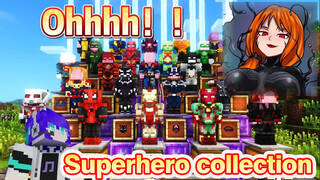 【Gaming】【Minecraft】 Exact replica of Superheroes Mod