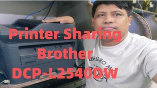 Printer Sharing by using Network Adapter Brother DCP-L2540DW (Tagalog)