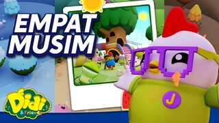 Empat Musim | Didi & Friends Lagu Kanak-Kanak | Lagu Baru Didi