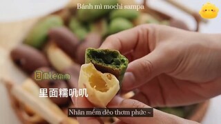 Báng mì mochi sampa và bánh mì mochi 🤤