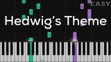 Hedwig’s Theme - Harry Potter | EASY Piano Tutorial (Arr. by Dan Coates)