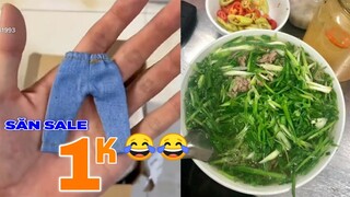 Săn sale đồ 1k, Ăn  phở hay ăn hành - Top comment hài Face Book.