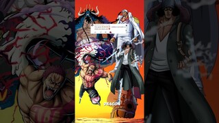 Kaido & Katakuri  vs Akainu & Kuzan                                       #whoisstrongest #onepiece