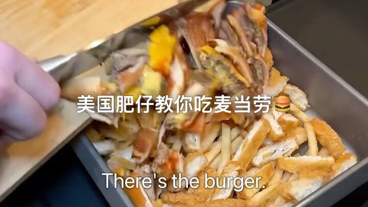 American Big Guy Teaches You How to Eat McDonald’s the Right Way