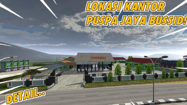 Lokasi Pool Puspa Jaya Versi Bussid! Markas Free Rasa Premium?
