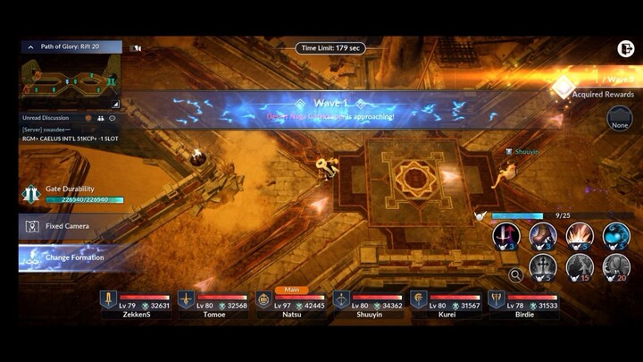 Path of Glory : Rift 20 strategy Black Desert Mobile
