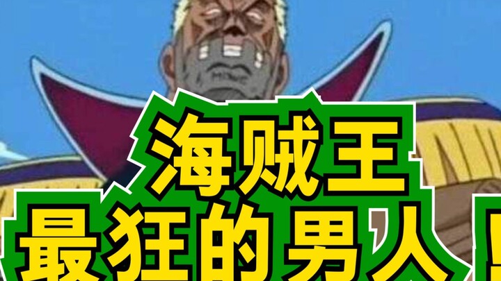海贼王里最狂的两个男人！你知道吗！？简历凶狠！