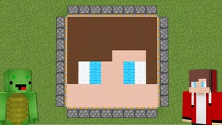 Maizen JJ and Mikey Head Challenge in Minecraft (thanks to Mazien jay jay mickey Mizen cakeman)