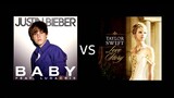 [DJ NiKiM Remix] Justin Bieber "Baby" vs. Taylor Swift "Love Story" Mashup