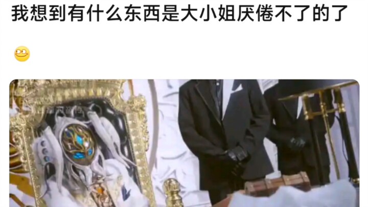 我想到有什么东西是大小姐厌倦不了的了