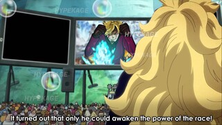 Vinsmoke Judge reaction after seeing Sanji awaken his perfect Exoskeleton power