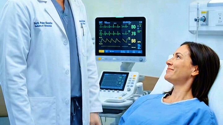 Woman's Heart ECG