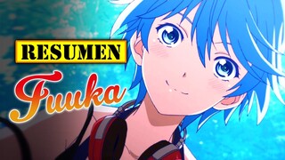 🔺 Fuuka TEMPORADA 1 | RESUMEN ANIME en 16 Minutos | Un FANATICO de TWITTER se ENAMORA de 2 CANTANTES