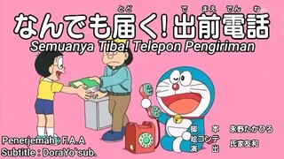 Doraemon Subtitle Bahasa Indonesia...!!! "Semuanya Tiba! Telepon Pengiriman"