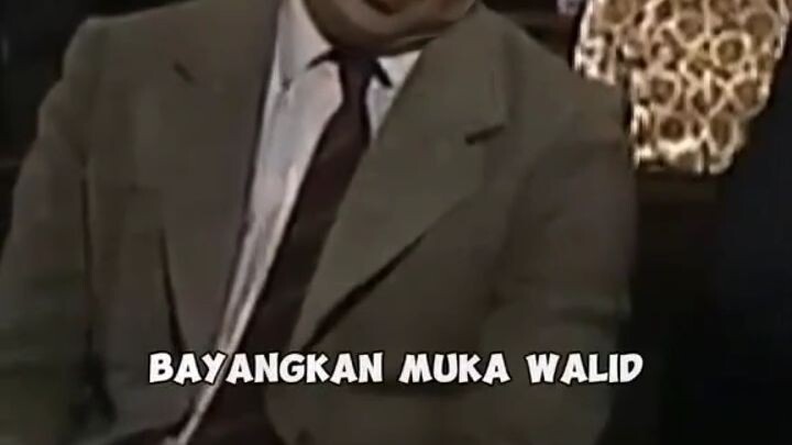 bayangkan muka walid