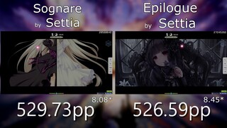 Asriel - Kegare Naki Yume | Settia (Sognare) vs Settia (Epilogue)