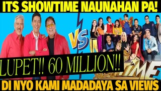 MAY 60 MILLION VIEWS AGAD! TAOB ANG 5 YEARS NA YOUTUBE NG ITS SHOWTIME! REACTION VIDEO