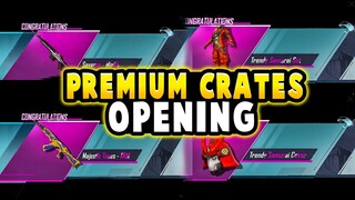 PREMIUM CRATES IN PUBG MOBILE | NEW PREMIUM CRATES OPENING PUBG | ROYAL PASS M12 PREMIUM CRATES