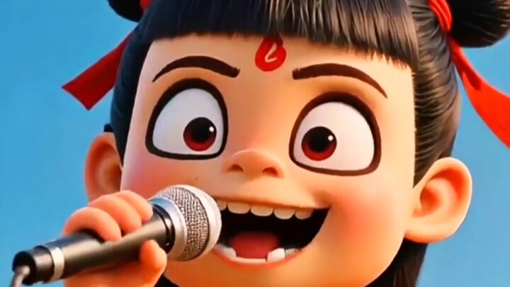 Nezha sings really well.