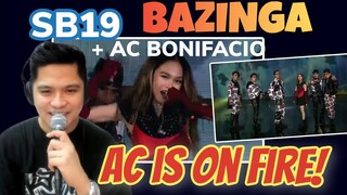 SB19 -  BAZINGA with AC Bonifacio  | YouTube FanFest Philippines 2021- REACTION