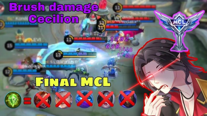 Top lokal Cecilion - membantai di mcl - full damage