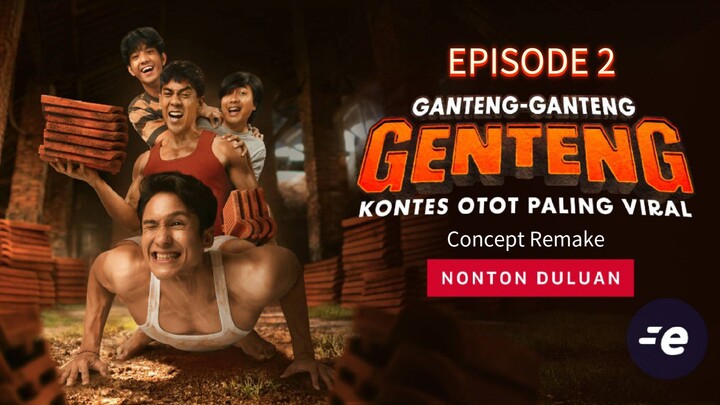 Ganteng - Ganteng Genteng  Episode 2 Kemunculan Rival Baru !? (AnimAI Up Fun Film!)