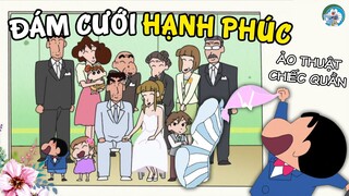 Review Shin Cậu Bé Bút Chì Đặc Biệt: Đám Cưới Của Bác Semashi và Ikuna - Anh Em Họ Của Shin | Shin