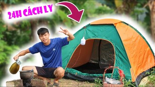 THỬ THÁCH 24h - 14 NGÀY CÁCH LY KHỎI XÃ HỘI ( Isolate Vietnam ) Lạ Vlog