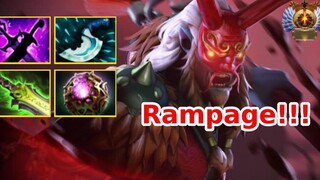 Grimstroke Mid เกมอันดับอมตะ Rampage ไฮไลท์ Meta ใหม่ Dota 2