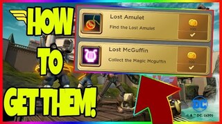 [HOW TO GET] LOCATION OF THE LOST McGuffin & LOST Amulet in Wonder Woman (ROBLOX) *Themyscira EVENT*