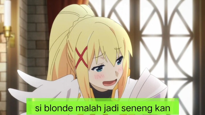 #KompetisiKreasiUnggahan4, cewek blonde yang jadi kesenengan ngeliat ini