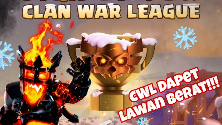 Clan war League kali ini sangat amat menantang ygy🗿🔥🔥