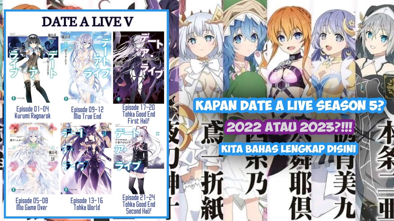 Jadwal Rilis Date A Live Season 5 Kapan? - BiliBili