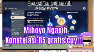 Mihoyo lagi baik: Masak nggak mau Konstelasi B5 gratis?