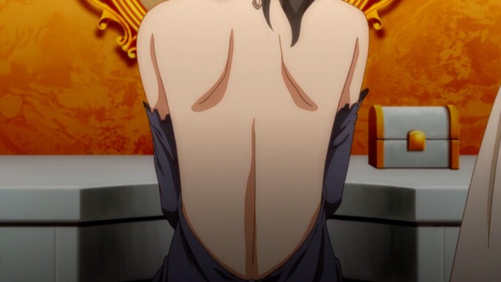 "Such a beautiful back, it would be a pity not to use some cupping..."