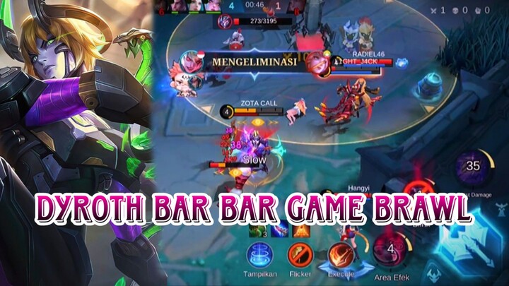 DYROTH BAR BAR GAME BRAWL