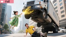 Delivery Man Almost Crushed, Unexpect, Saved by Magic Girl Who Calls Him Dad! Life Flips Instantly!