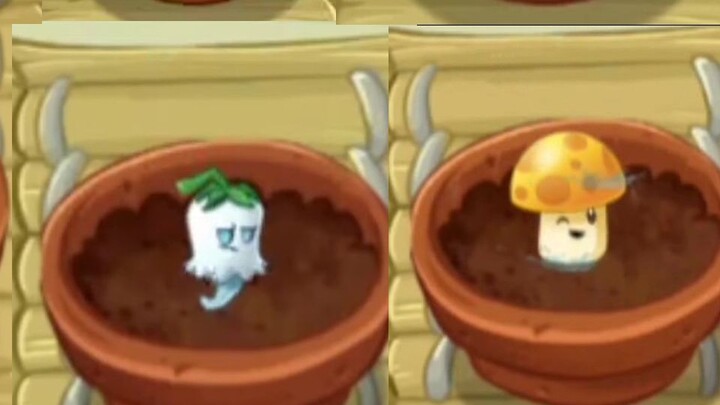 【PVZ2】Adorable Plant Watering Animations in the Garden
