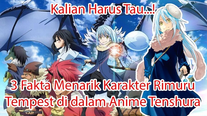 Kalian Harus Tau...! 3 Fakta Menarik Karakter Rimuru Tempest di dalam Anime Tenshura