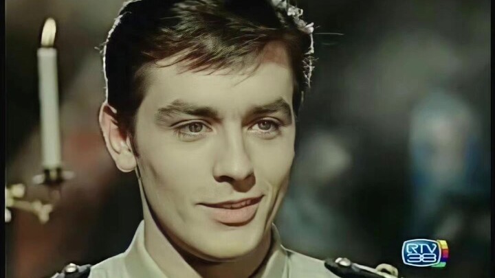 Share some young and fresh Alain Delon