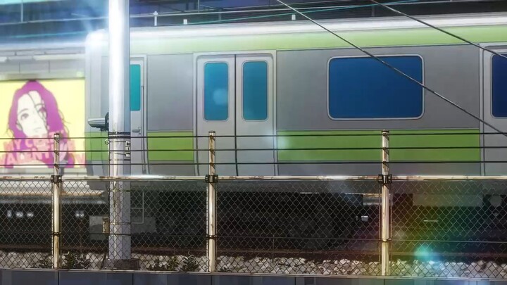 Hanya menunggu mu di kereta