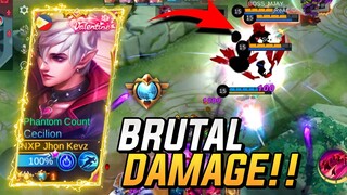 BRUTAL DAMAGE BUILD! | TOP GLOBAL CECILION