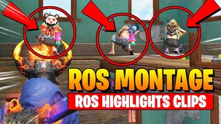 RAFF IS BACK! ROS Montage! (Squadwipe, 1v4, Clutch, Outplays, & Parkour!)