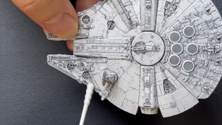 30 tệ keo vui vẻ, Bandai lắp ráp Millennium Falcon