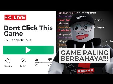 (LIVE) MENCARI GAME YANG DIL#RANG OLEH ROBLOX!!! SUTT......