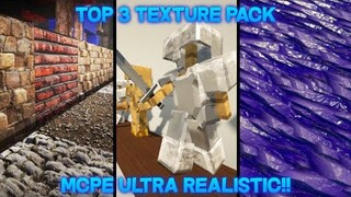 BEST!!! Texture Pack RTX Ultra Realistic Di Minecraft PE - Mcpe 1.18/1.19