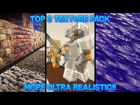 BEST!!! Texture Pack RTX Ultra Realistic Di Minecraft PE - Mcpe 1.18/1.19