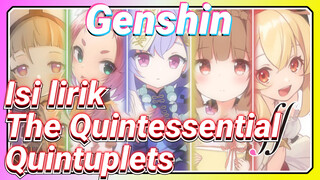 Isi lirik The Quintessential Quintuplets