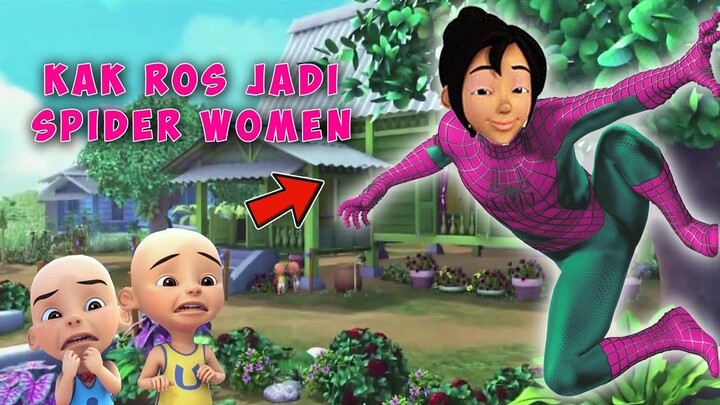 KAK ROS BERUBAH MENJADI SPIDER WOMEN BERKAT BANTUAN IRON MAN - GTA V MOD UPIN IPIN