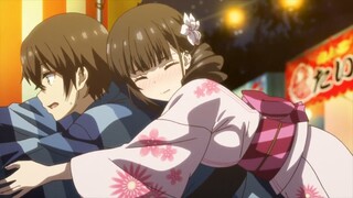 Yume touches Mizuto's chest and back makes her happy Ep 12 [ My Stepmom's Daughter Is My Ex ]